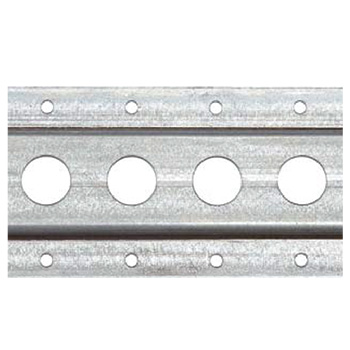 Rundloch-Ankerschiene Aluminium 