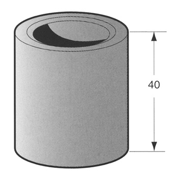 Muffe Aluminium
